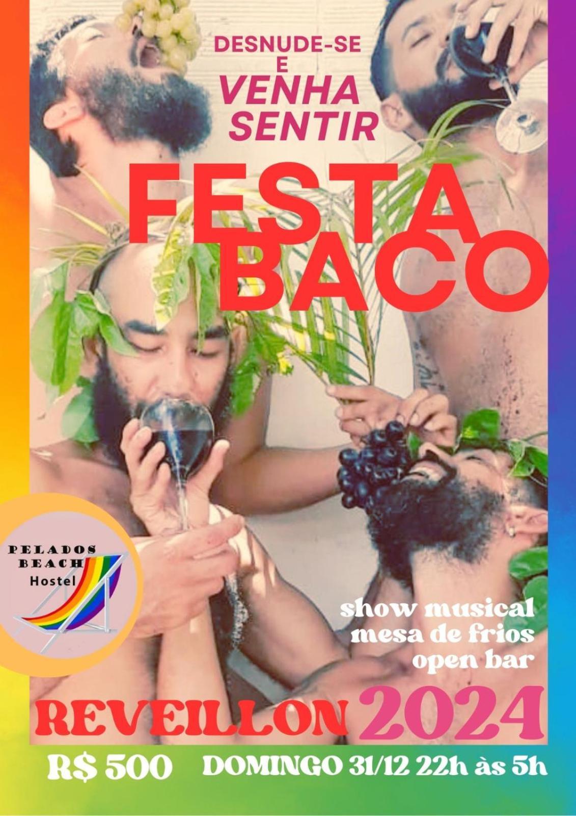 Pelados Beach Hostel Praia de Pipa Eksteriør bilde