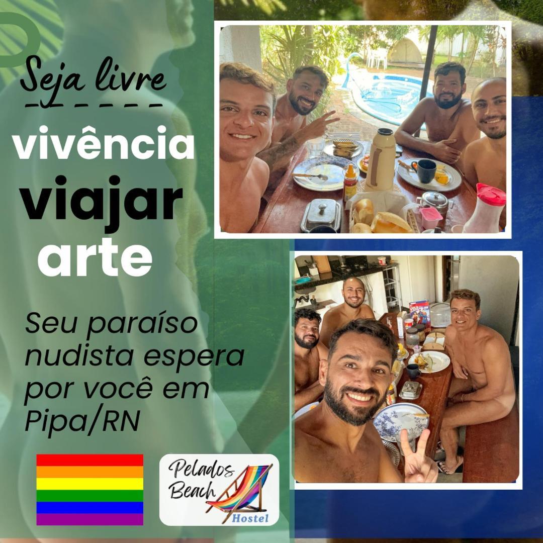 Pelados Beach Hostel Praia de Pipa Eksteriør bilde